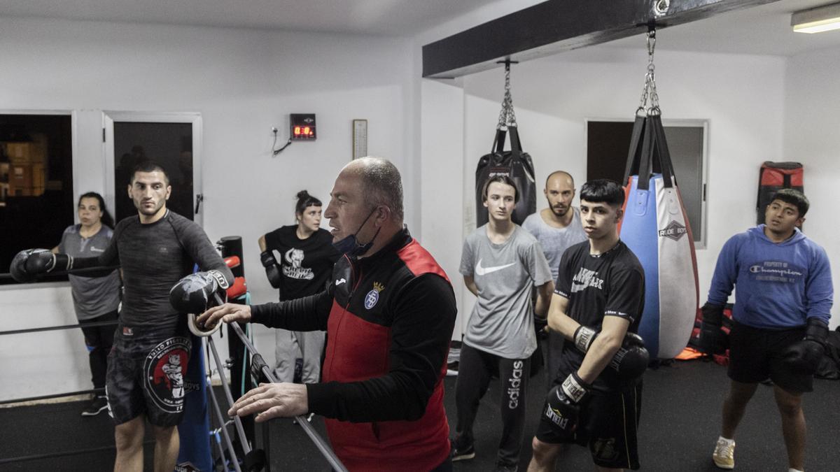 Iuza Gulordava, en una jornada de entrenamiento 