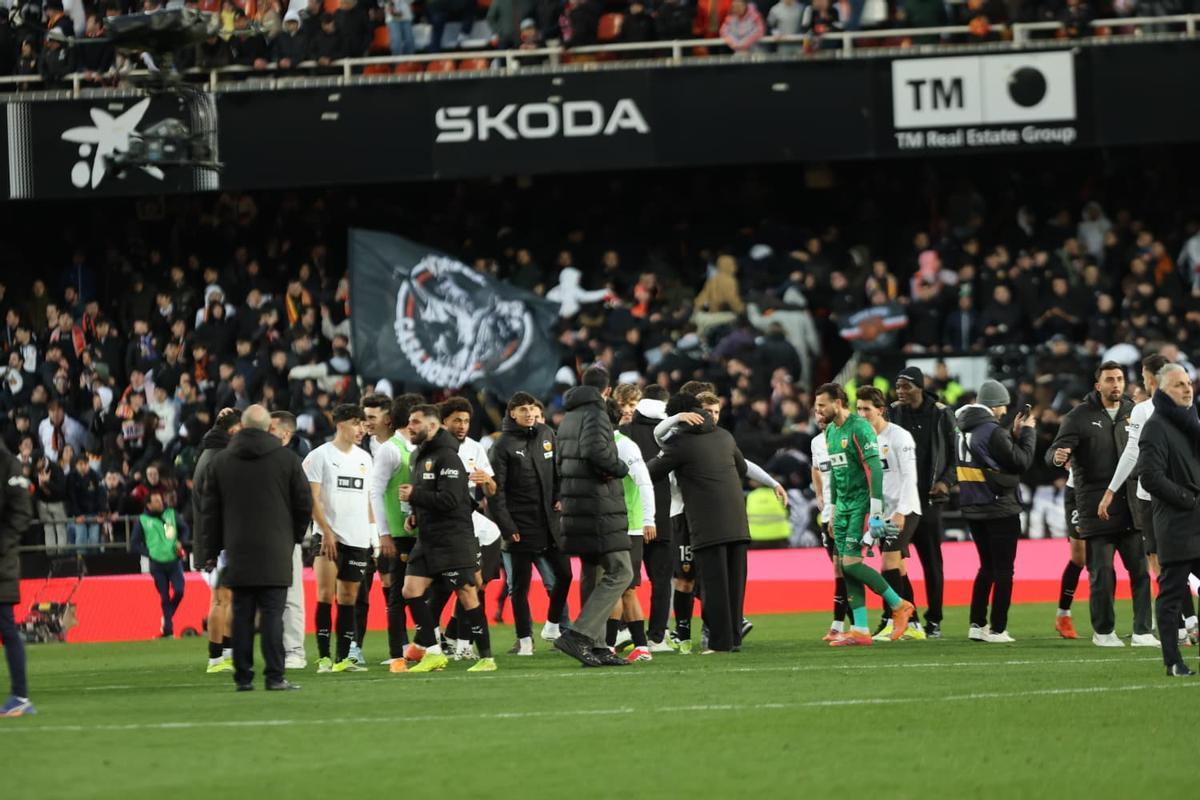Valencia CF-Espanyol, en imágenes