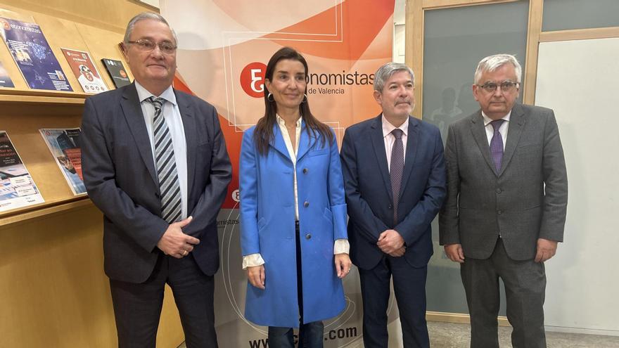 Merino, antes de la presentación del informe de Panorama de Fiscalidad Autonómica 2024.