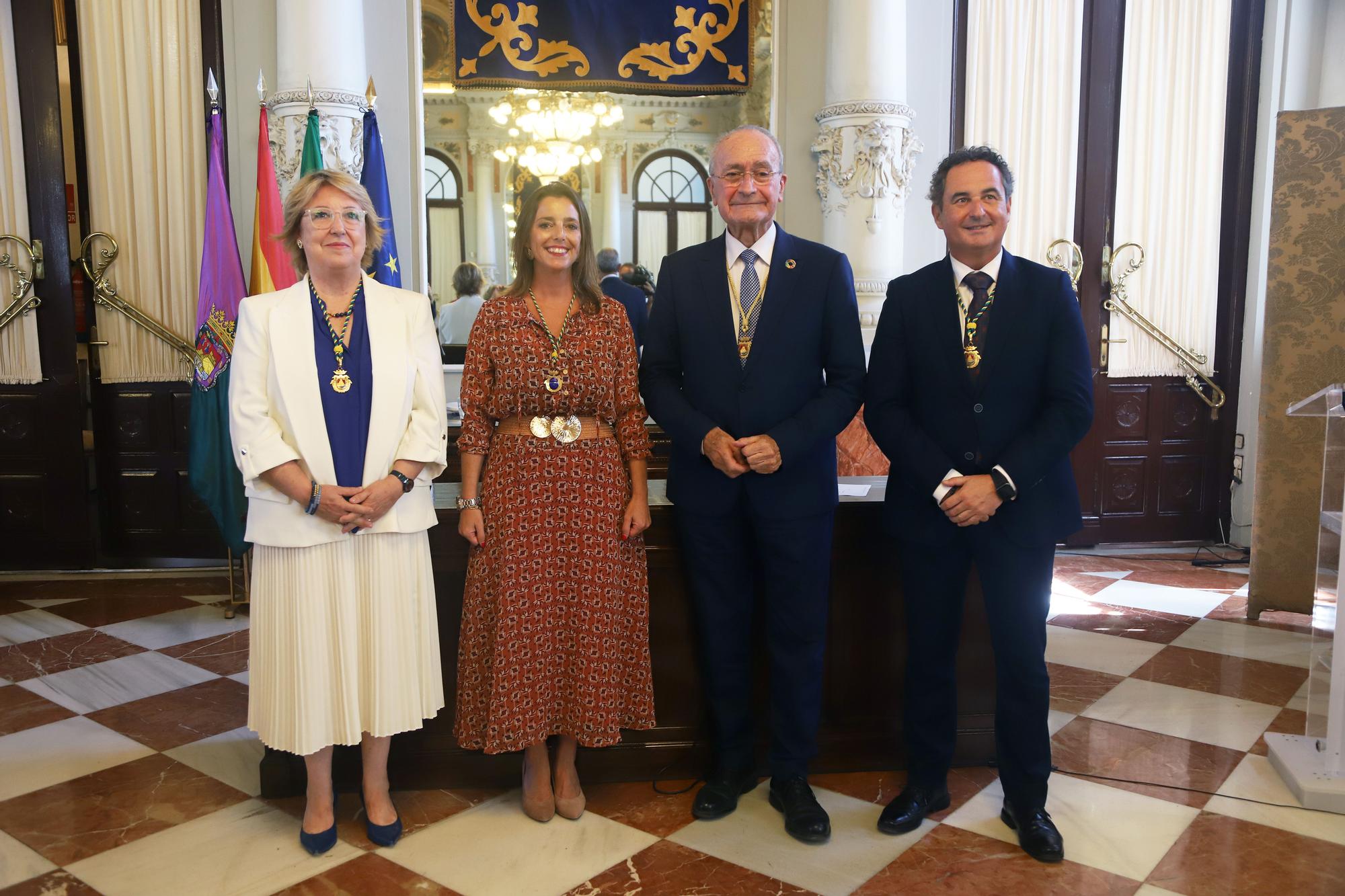 Toma de posesión de los nuevos concejales del Ayuntamiento de Málaga