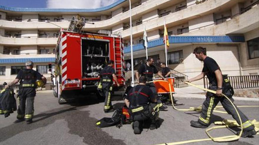 Una obra de teatro conciencia sobre la prevención de incendios