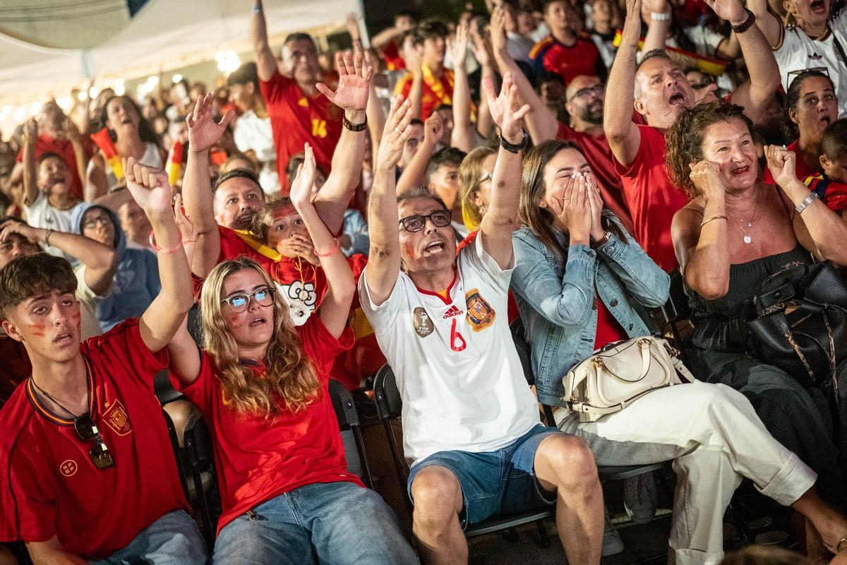 La final del Mundial 2026 se vive en Tegueste, en imágenes
