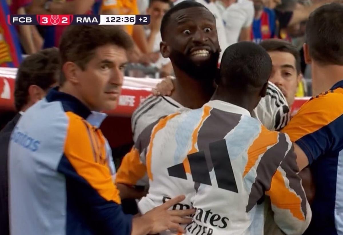 Antonio Rüdiger, out of himself