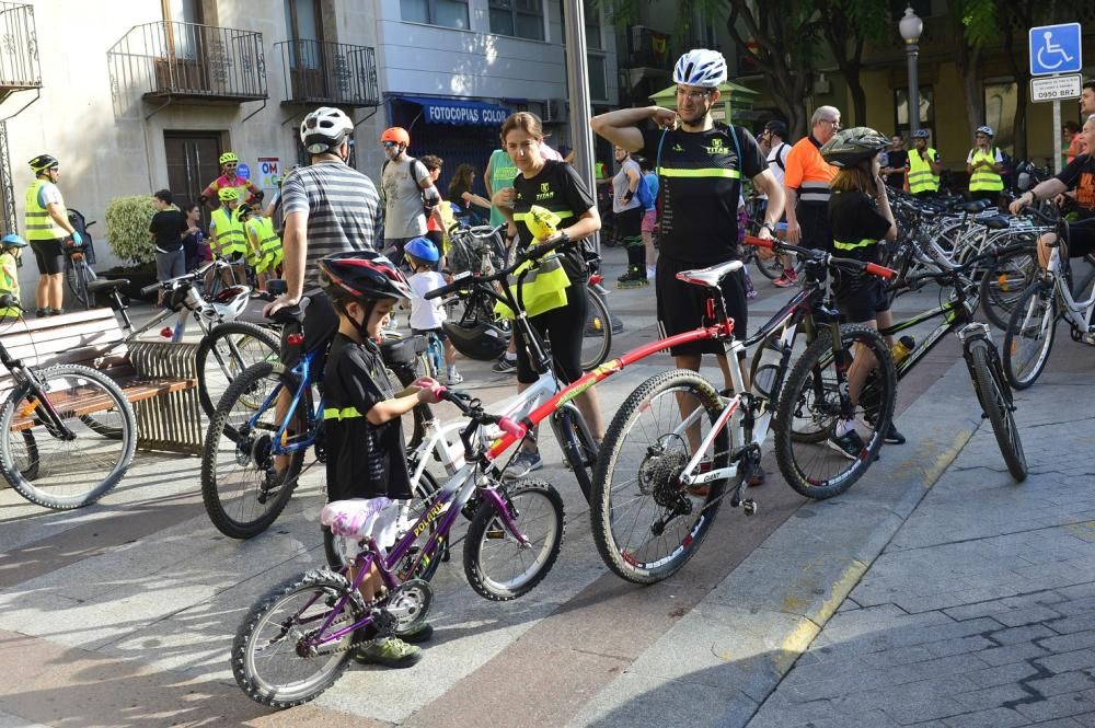 Marcha por la Semana de la Movilidad en Elche