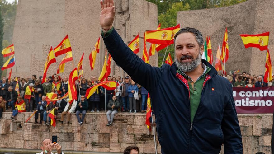 Protesta multitudinaria contra la amnistía en Madrid