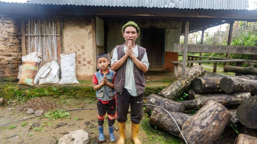 Esfuerzo recompensado con la ayuda a un pueblo nepalí
