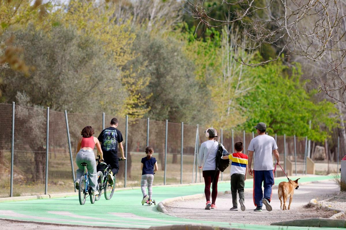 Lunes de Pascua en el parque de Sant Vicent de Llíria