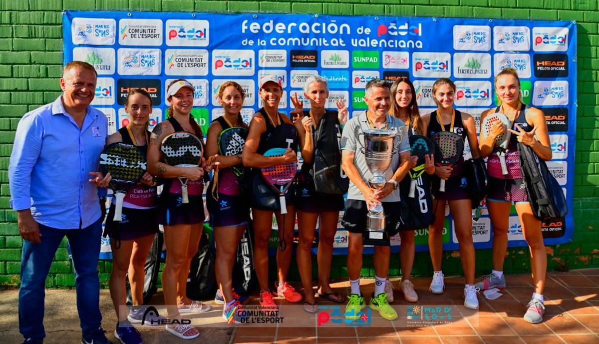 Campeonas de la Primera categoría femenina del Campeonato Autonómico de Clubes 2022.