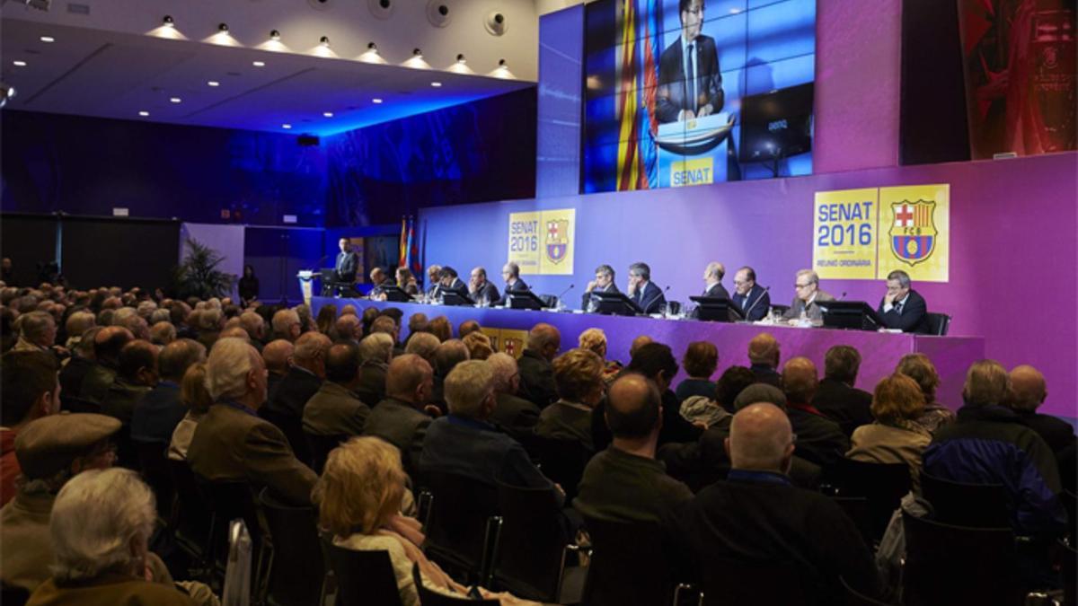 El Senado se reunió en el Auditori 1899