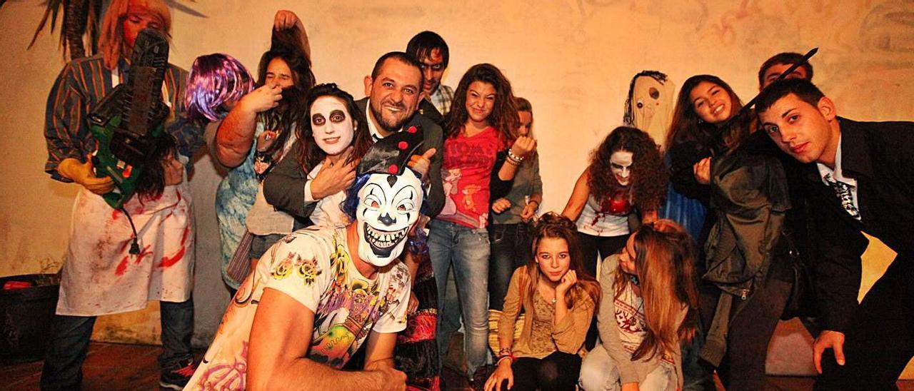 Una celebración de Halloween en el Punt Jove de Santa Eulària. | DI