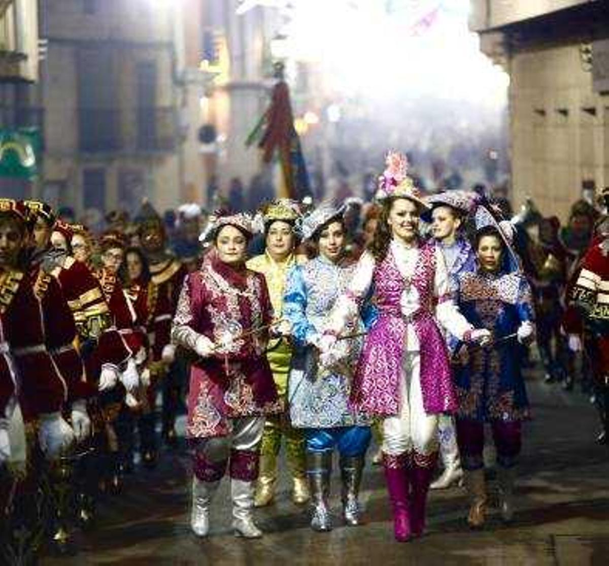 La pólvora precede la bajada de San Blas