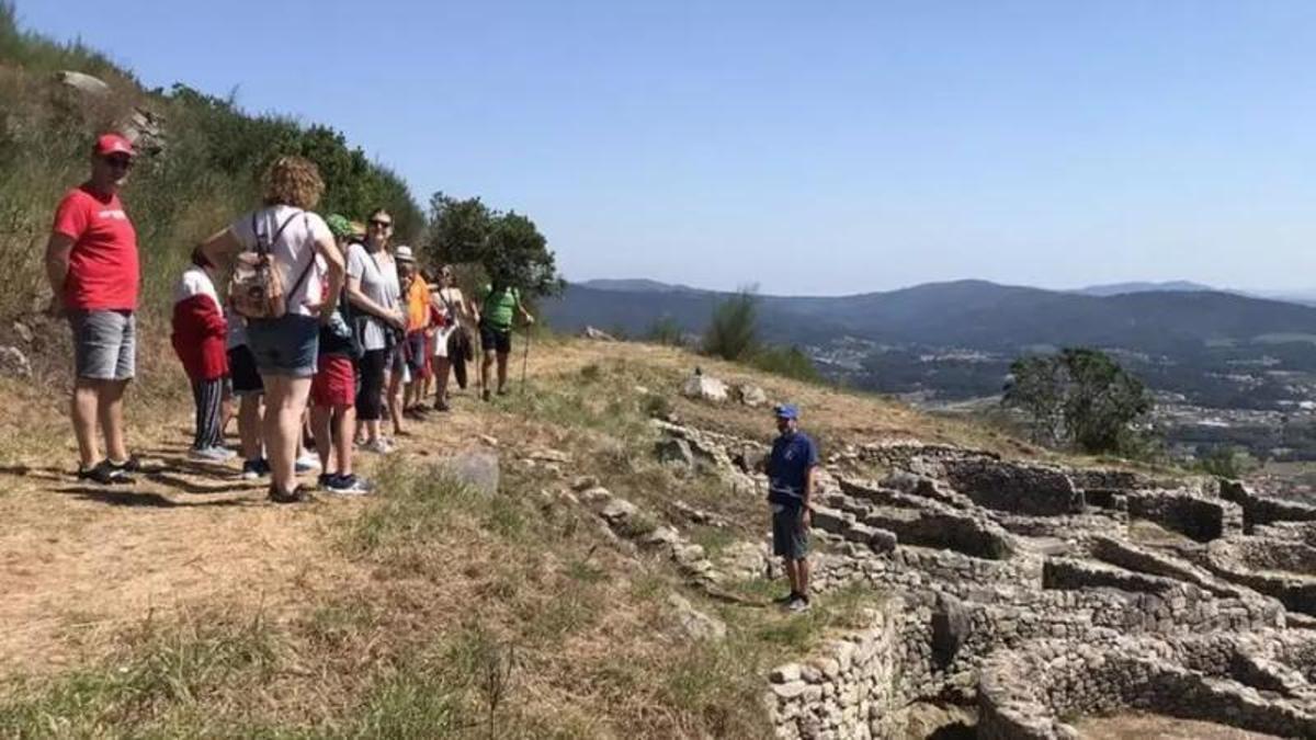 El monte de Santa Trega, donde se celebra cada año una multitudinaria romería.