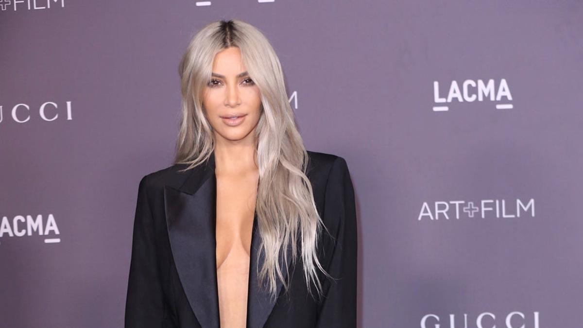 Kim Kardashian con look de Gucci