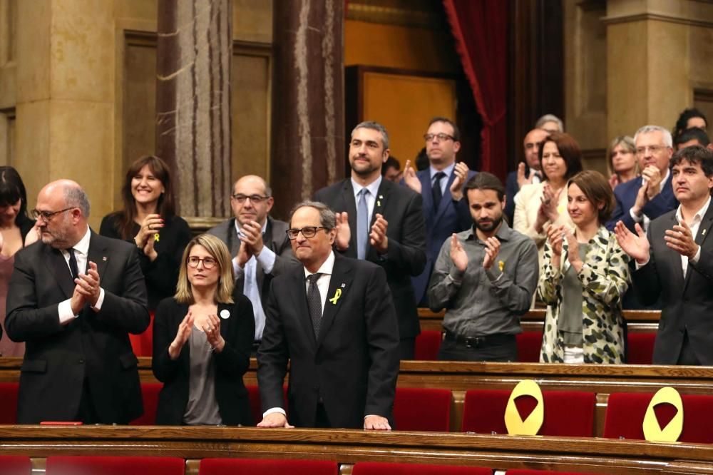 Investidura de Quim Torra al Parlament