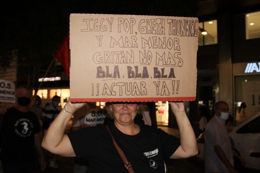 Manifestación por el Mar Menor en Murcia