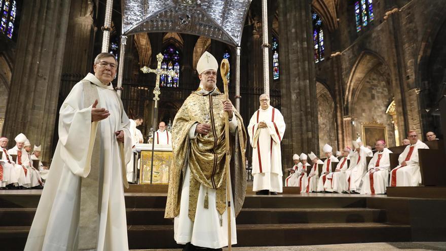 L'ordenació d'Octavi Vila com a nou bisbe de Girona.