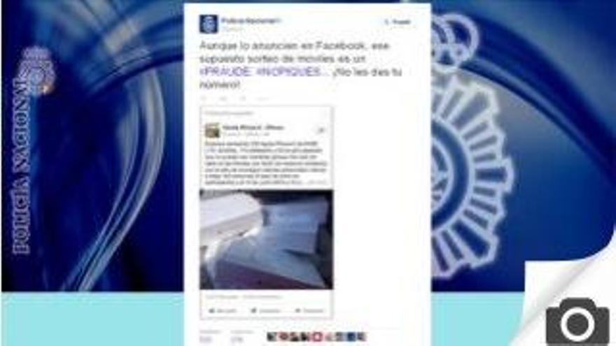 La policia denuncia una estafa viral a Facebook que promet iPhones