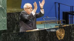 La Asamblea General de la ONU respalda el intento de Palestina de convertirse en miembro de pleno derecho