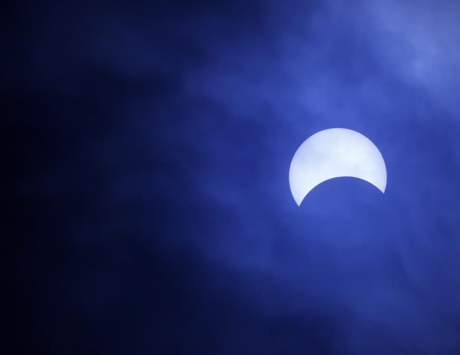 Las mejores imágenes del eclipse de Sol