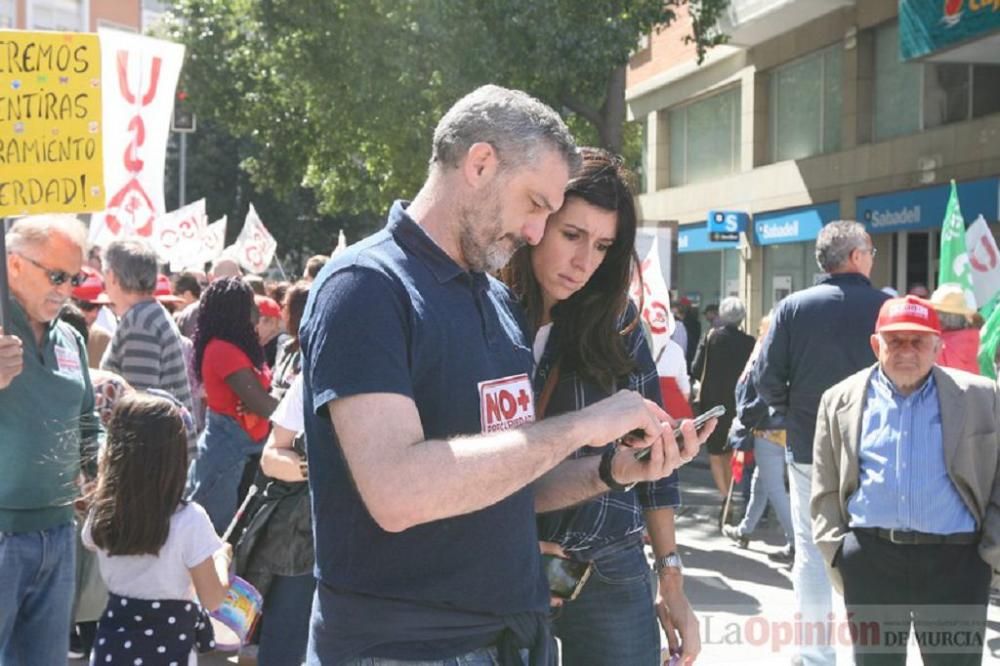 Manifestación del 1 de mayo en Murcia