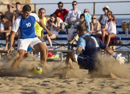 Fútbol playa Bahía de Mazarrón