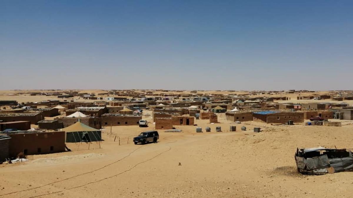 Campamento saharaui en Tinduf