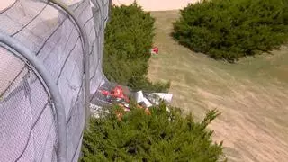 El increíble accidente de un piloto de la Indycar en el circuito de Barber