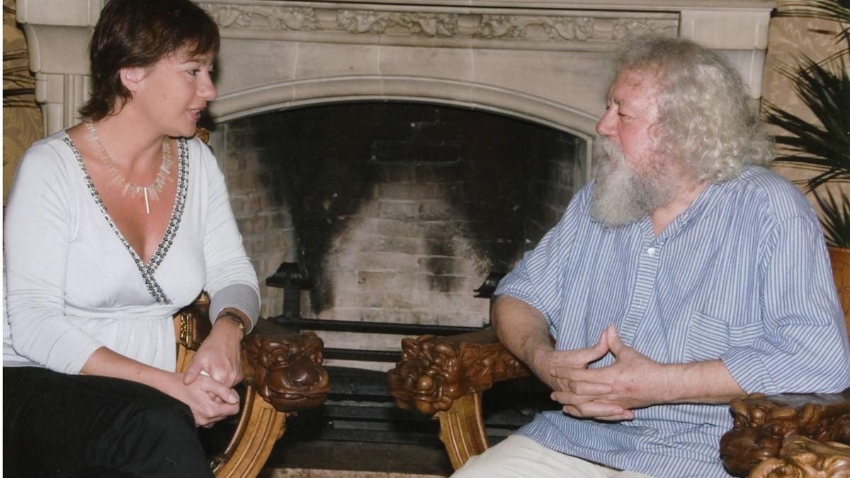 Antoni Caimari, con la presidenta Armengol.