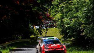 Elfyn Evans en el Rally de Japón