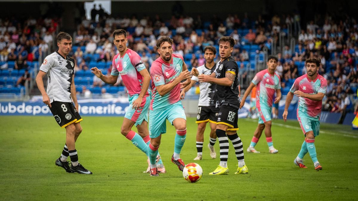 Celebración del ascenso del CD Tenerife en el Cabildo
