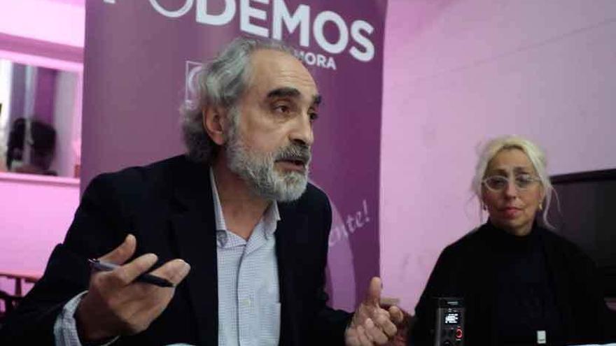 Llamero será número uno de Unidos Podemos en Zamora. Foto L. O. Z.