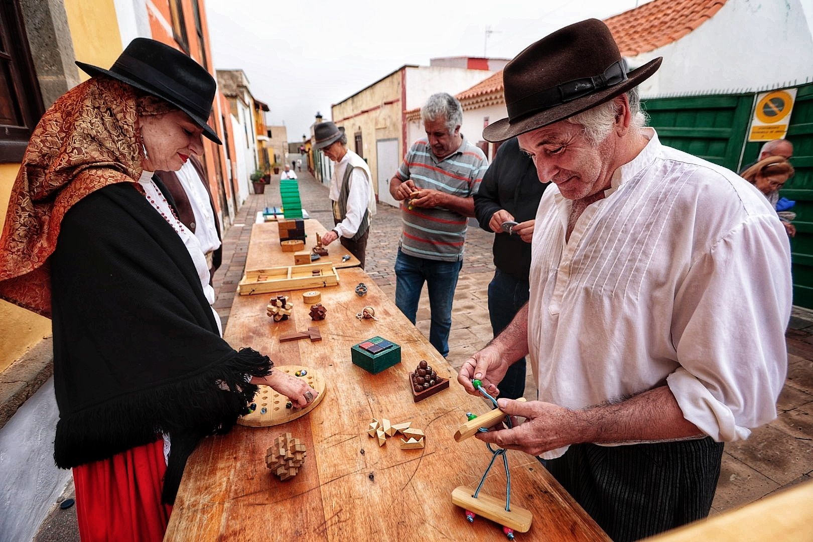 Granadilla recrea en sus calles una jornada de tradiciones