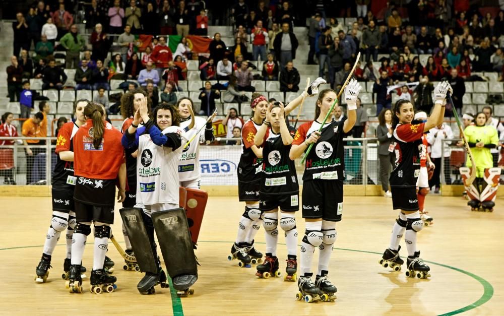 El Hostelcur Gijón vence al Benfica y se mete en la final de la Copa