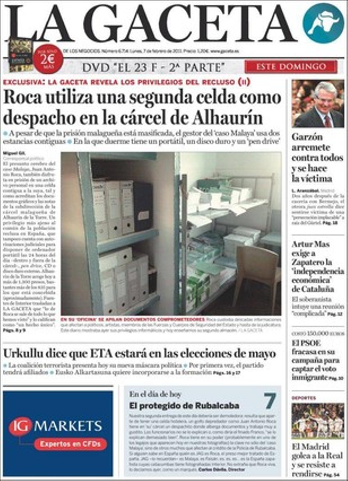 ’La Gaceta’ destaca a més que el PSOE fracassa en la seva campanya de captació del vot immigrant.