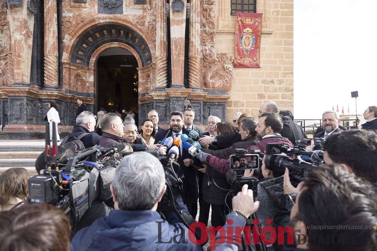 Clausura Año Jubilar de Caravaca (recepción de invitados)