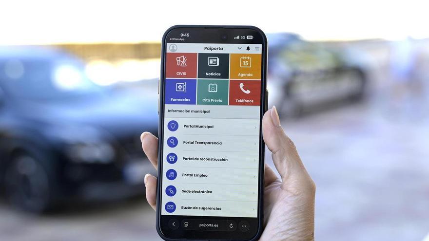 Paiporta lanza una nueva aplicación móvil para mejorar la comunicación con la ciudadanía