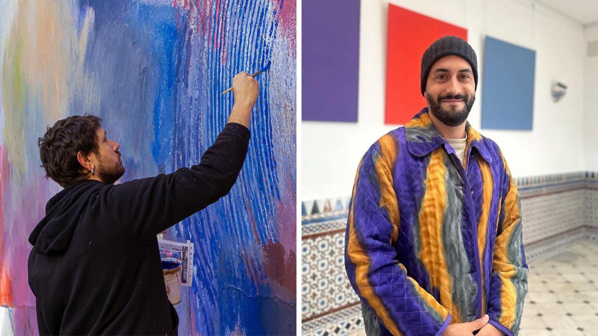 Emilio Cerezo y Murdo Ortiz representan a la galería castellonense Batec en la décima edición de la Hybrid Art Fair de Madrid.