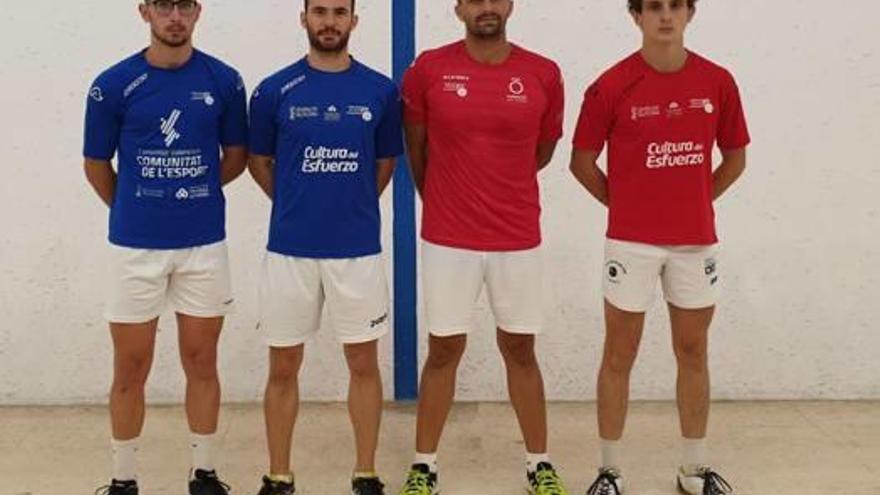 Punxa y Canari triunfan en  la Copa tras remontar ante Badenes y Seve en Piles, 25-10