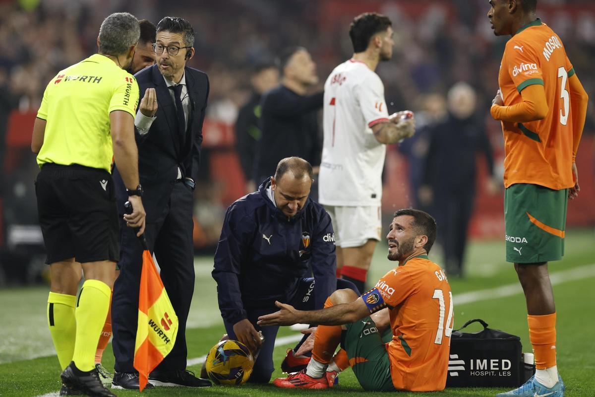 Sevilla y Valencia empatan tras un primer tiempo muy trabado (0-0)