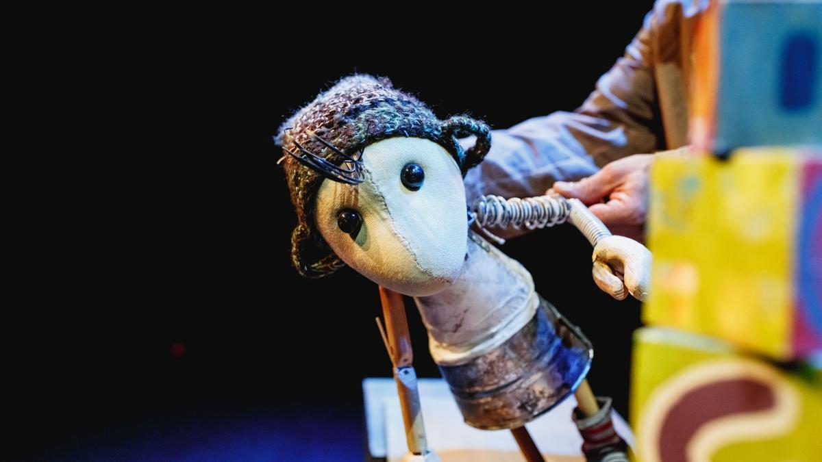 &quot;Cocoué&quot; von Petit Bonhom beim Puppenspieler-Festival.