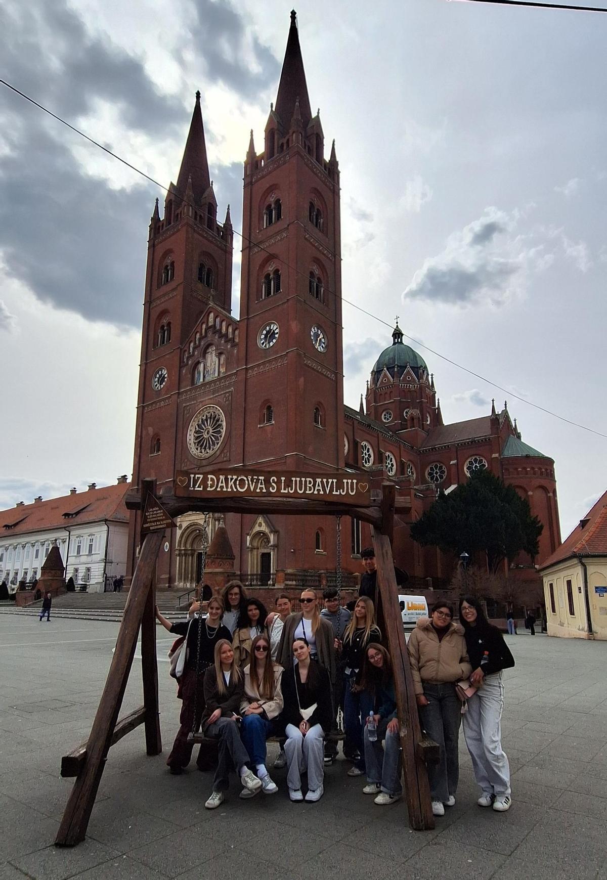 Visita de alumnos de Burjassot a Croacia.