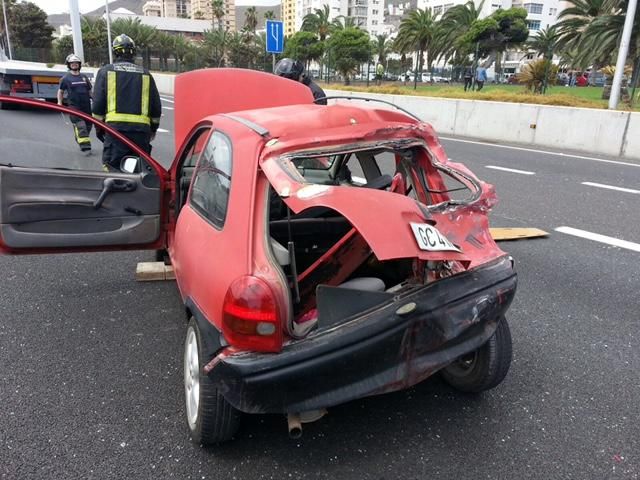 Accidente en la Avenida Marítima