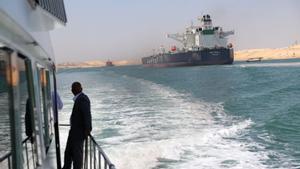 Archivo - Imagen de archivo del canal de Suez