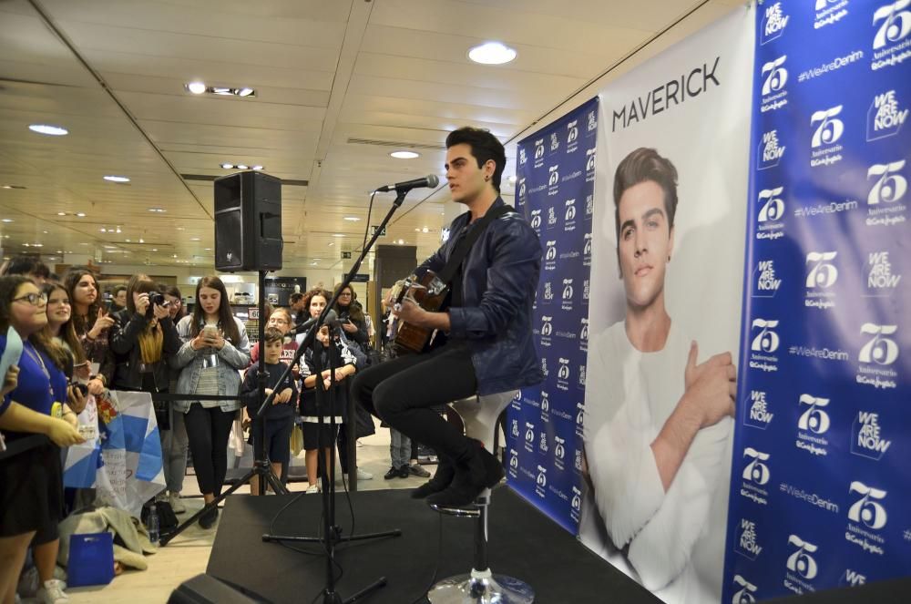 Acústico de Maverick en El Corte Inglés