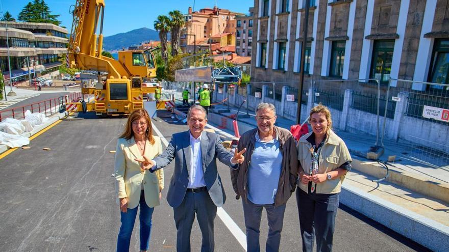 El Paseo de Granada de Vigo, a punto de «borrar» su desnivel