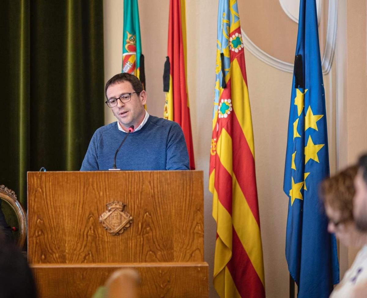 Ignasi Garcia, portavoz del grupo municipal de Compromís en Castelló.
