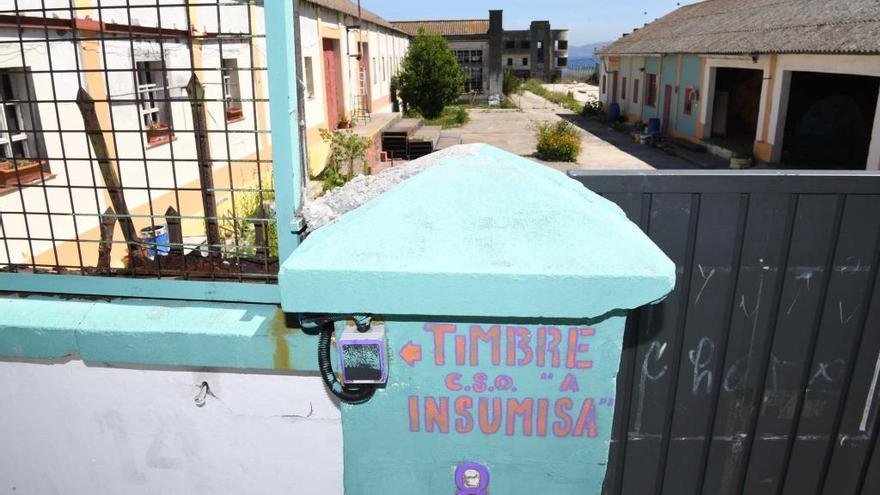 Entrada a la antigua Comandancia de Obras, en A Maestranza.