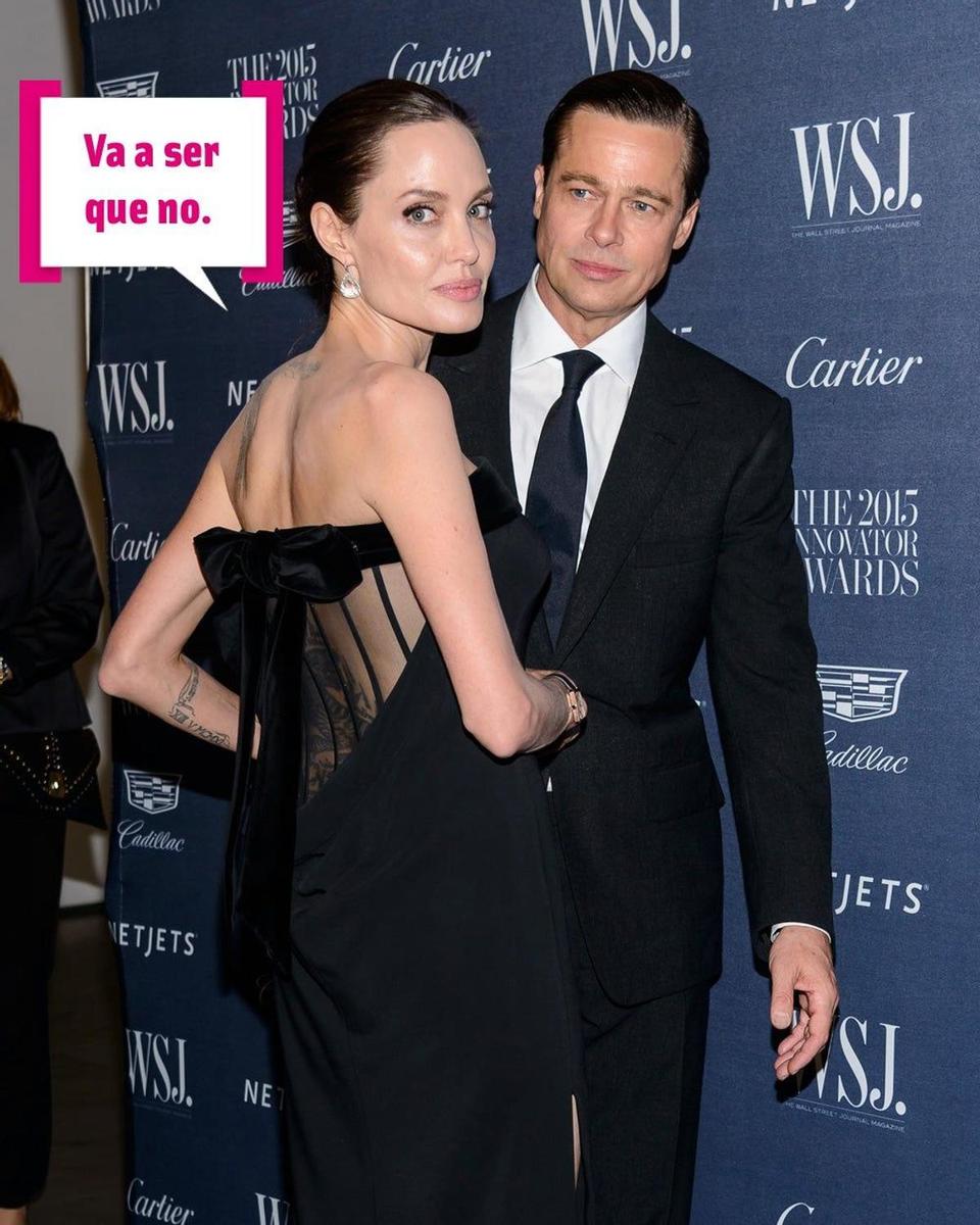 Angelina Jolie no quiere volver con Brad Pitt