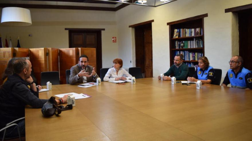 La reunión celebrada entre Bienestar Social y Seguridad Ciudadana.