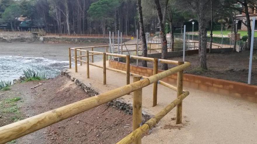 Un tram del camí de ronda de Llançà